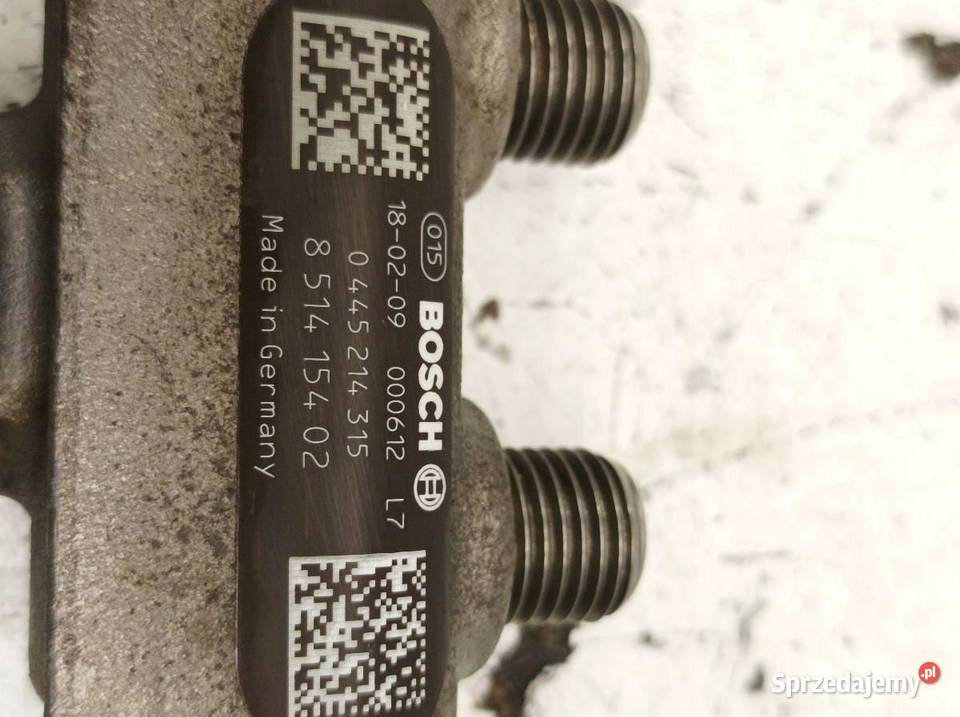 LISTWA WTRYSKOWA 0445214315 20 D B47 Bmw Seria 3 osobowe