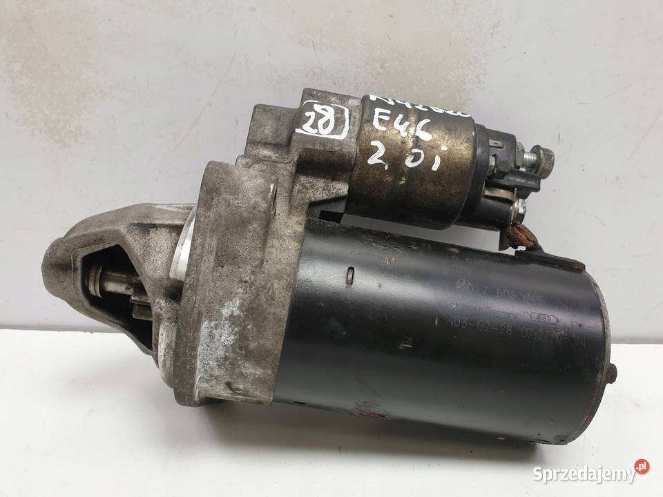 ROZRUSZNIK BMW E46 18 20 i ROZRUSZNIK bosch osobowe lubelskie Rudka