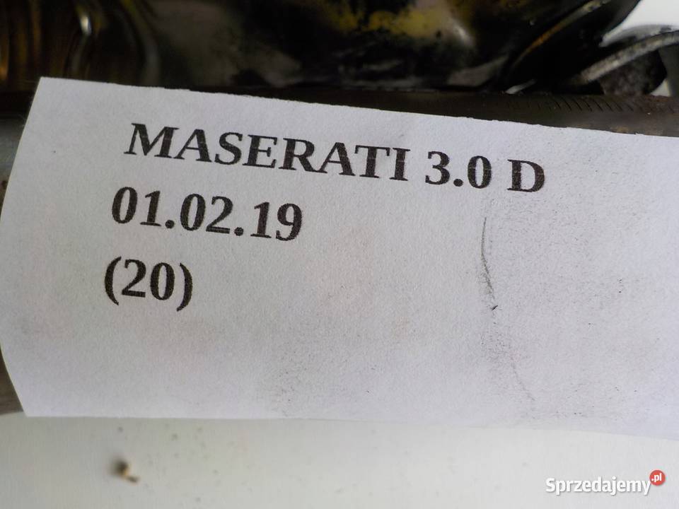 KOLEKTOR WYDECHOWY MASERATI GHIBLI 30D Nowy Tomyśl sprzedam