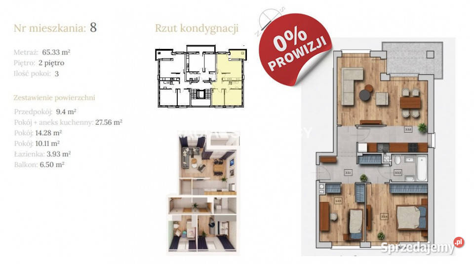 sprzedaży mieszkania Czarnochowice Dębowa
