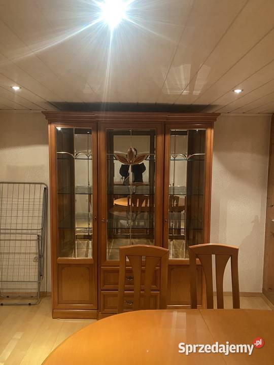 Meble używane z Niemiec dębowe komoda szafa 225cm Komplety mebli Sypniewo