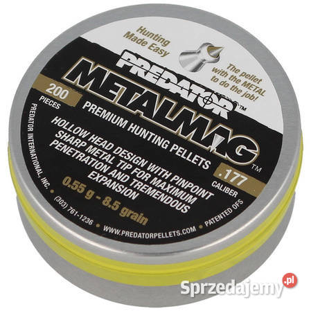 Śrut JSB Predator MetalMag 177 45mm 200 Warszawa