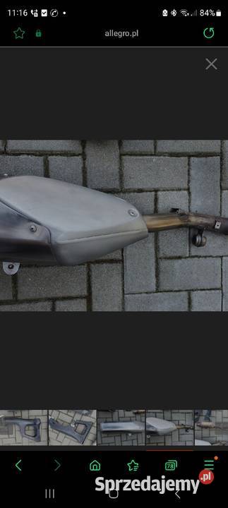 BMW K 1600 tłumik kolektor stopka wydech stelaż Układ wydechowy wielkopolskie Nowy Tomyśl sprzedam