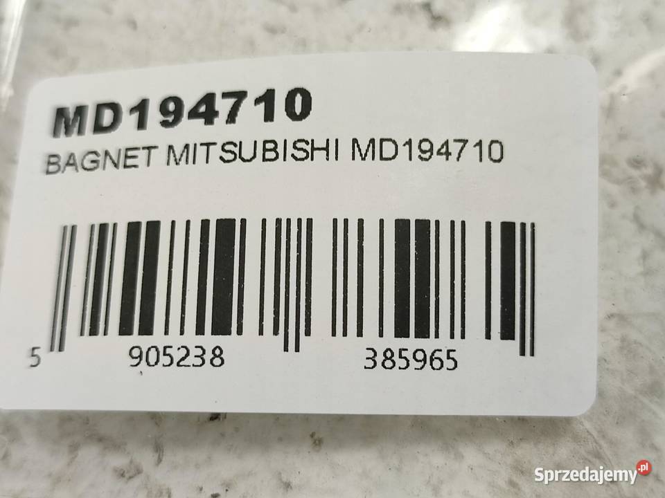 BAGNET MIARKA OLEJU MITSUBISHI LANCER 19911996 lubelskie