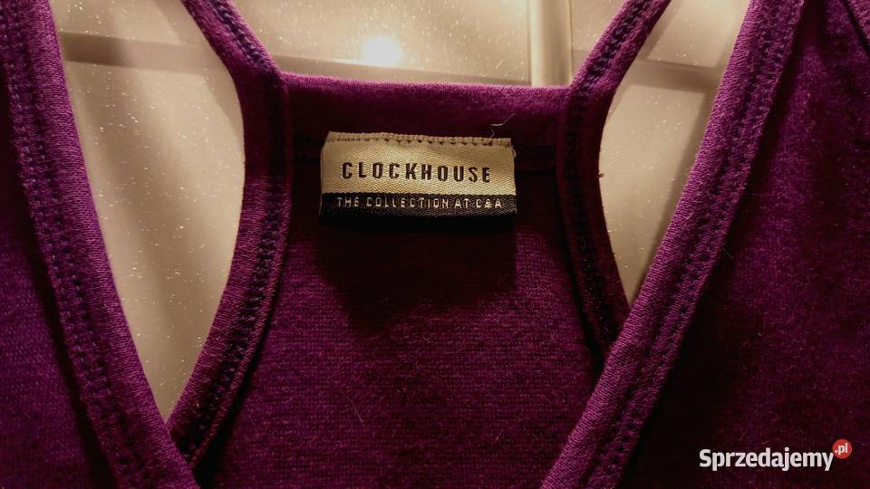 TOP krótki top CLOCKHOUSE krótki top rozmiar 40 Bez wzoru sprzedam