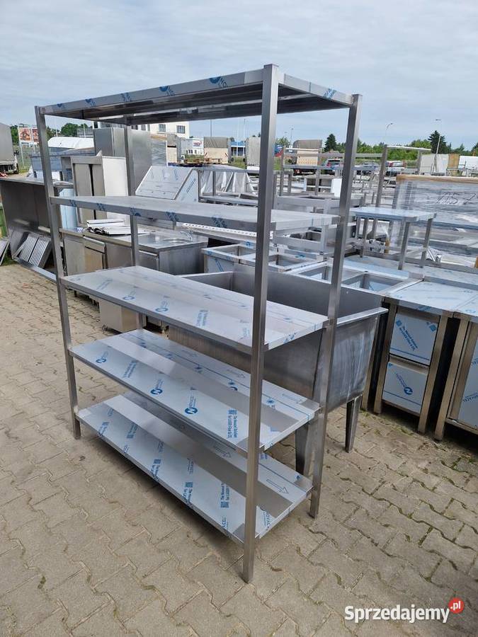 Regał Gastronomiczny Stal Nierdzewna 5 Półek Ostrów Wielkopolski sprzedam