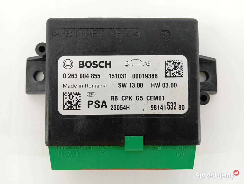 MODUŁ PDC PARKOWANIA 0263004855 Peugeot 2008 I sprzedam