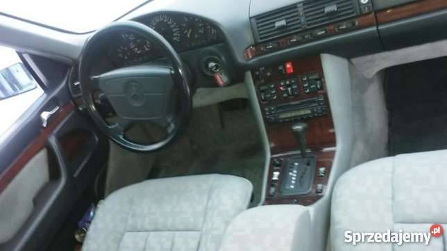 Mercedes W140 LPG 32 Okazja Sedan / Limuzyna łódzkie Łódź sprzedam