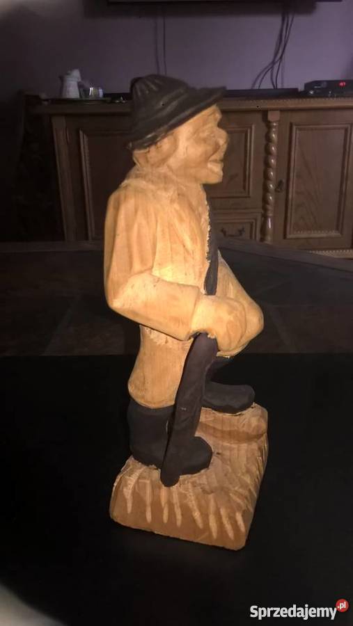 Rzeźba wędrowca Lipno