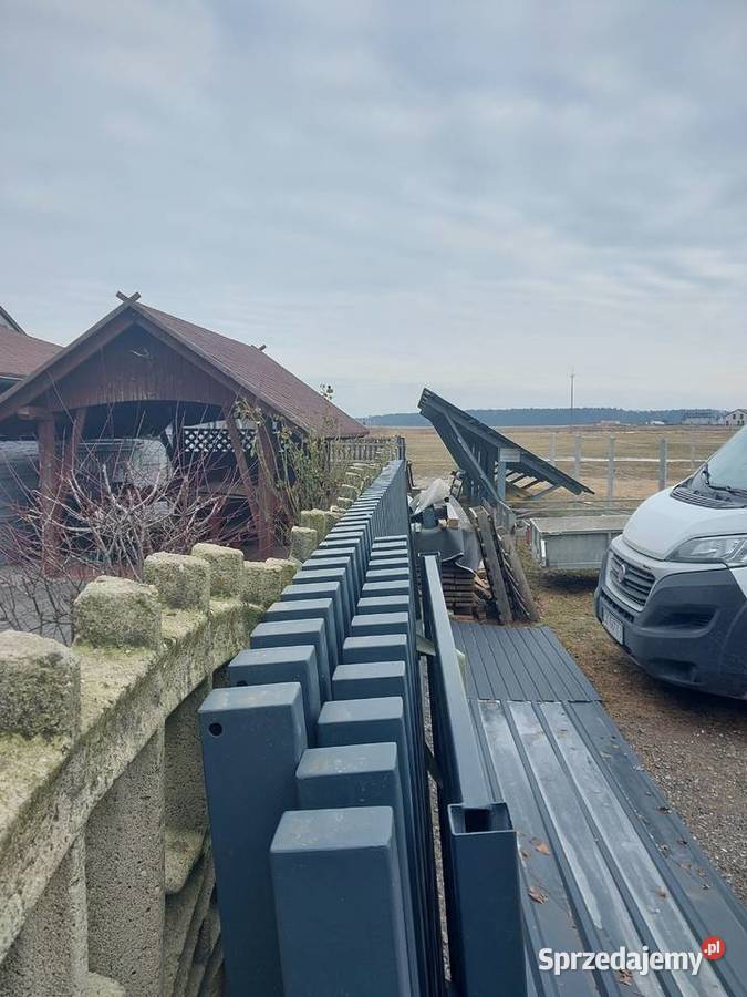 Brama grzebieniowa przesuwna