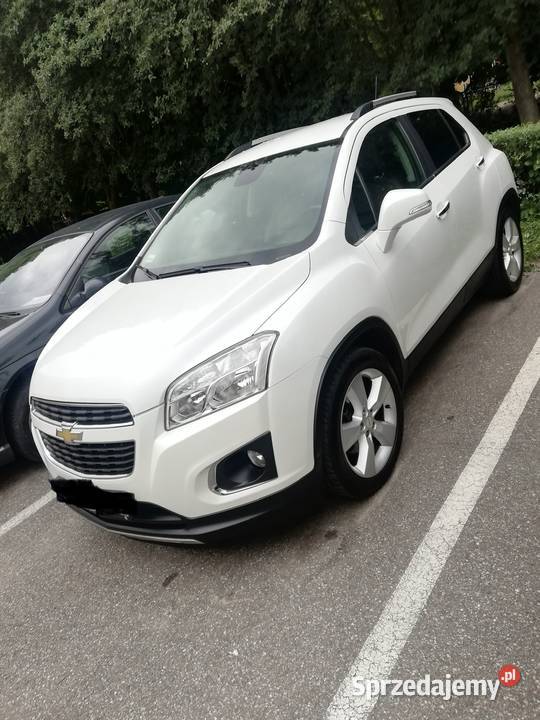 Chevrolet Trax 17 diesel 2013 130 doinwestowany biały pomorskie Słupsk