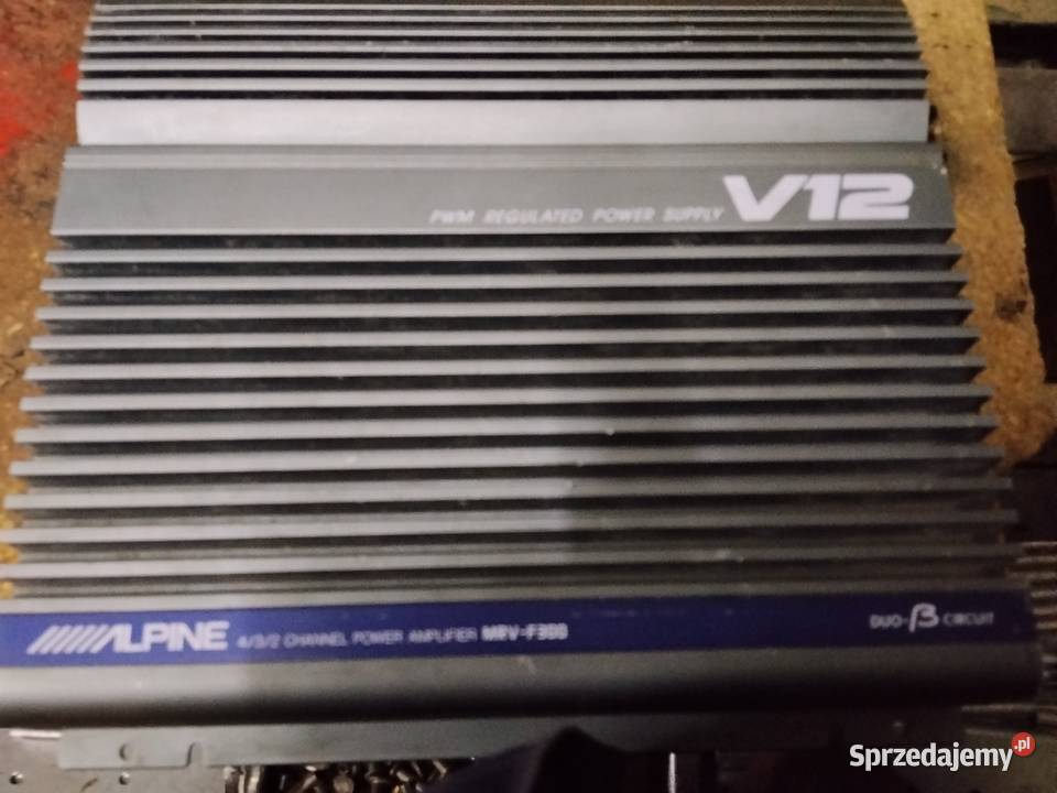 Wzmacniacz samochodowy Alpine v12 Ilość kanałów 4 Wzmacniacze Jawor sprzedam