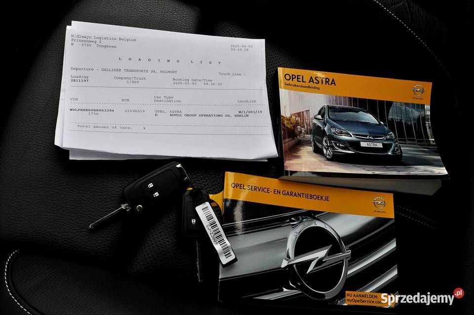 SPRZEDAM AUTO OPEL ASTRA 16 110 DIESEL 2014r immobilizer Płock