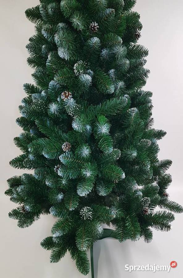 Choinka sztuczna Sosna srebrna z szyszkami zielony Bielsko-Biała sprzedam