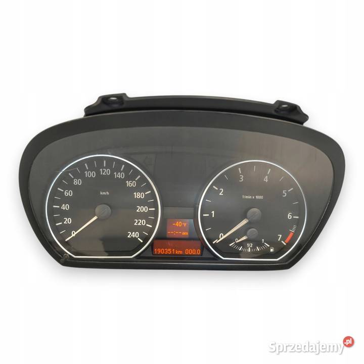 LICZNIK ZEGARY 6974645 BMW E81 E87 16 B Benzyna Chełm sprzedam