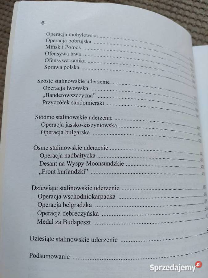 1944 dziesięć uderzeń Stalina Władimir Kraków