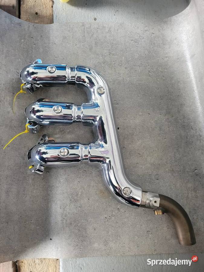 Triumph Rocket III 3 oem kolektory osłona Kolektory wydechowe Nowy Tomyśl