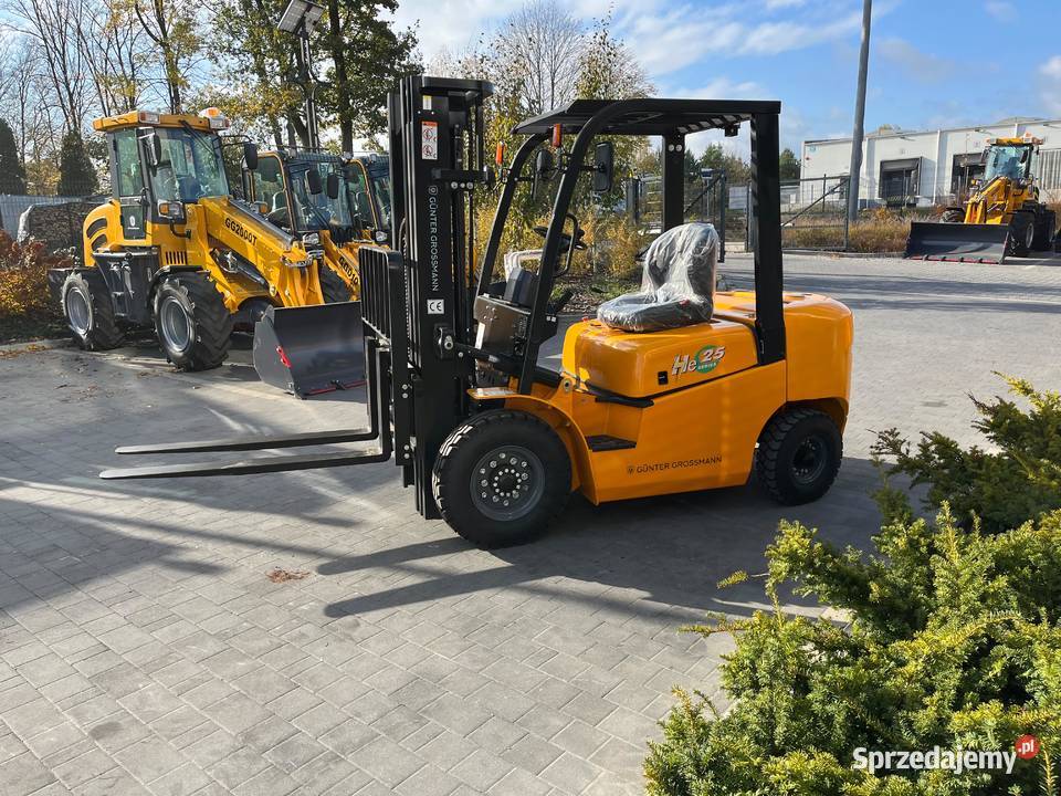 Nowy wózek widłowy elektryczny 25T 48m Gunter Bydgoszcz