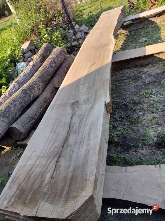 dechy dębowe live edge wood monolit Przysucha