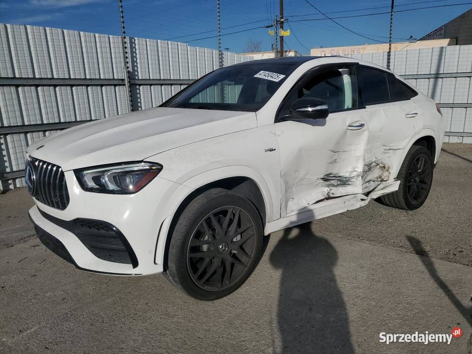 2021 MERCEDESBENZ GLE COUPE AMG 53 4MATIC biały Częstochowa