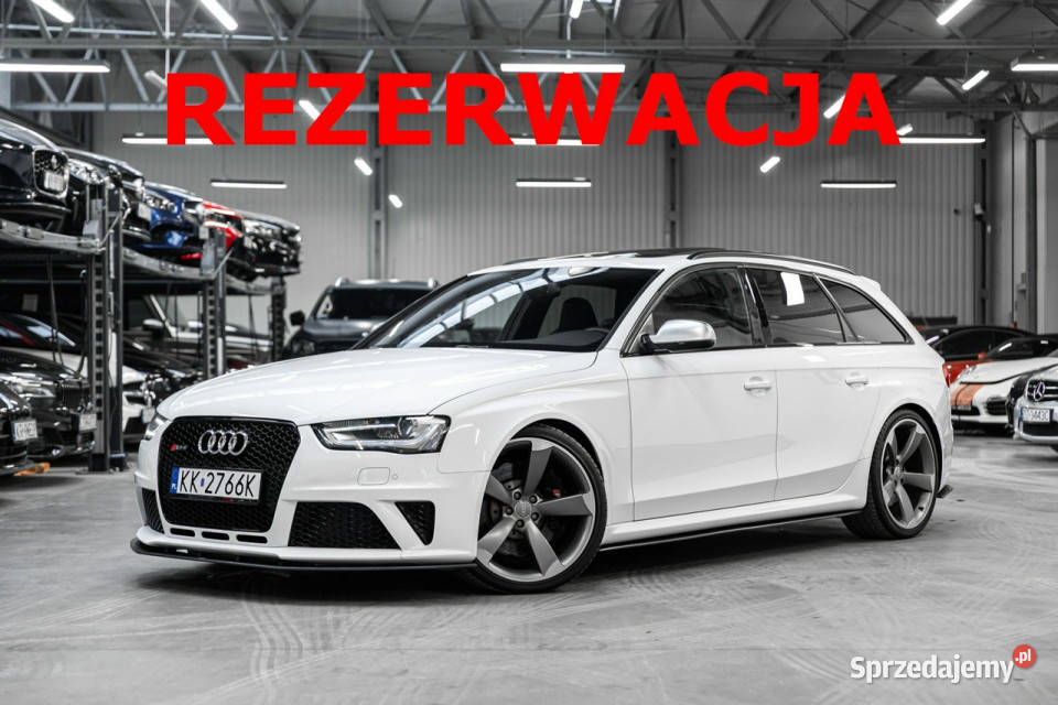 Audi RS4 Avant nowa Panorama BO Bezwypadkowa małopolskie Węgrzce