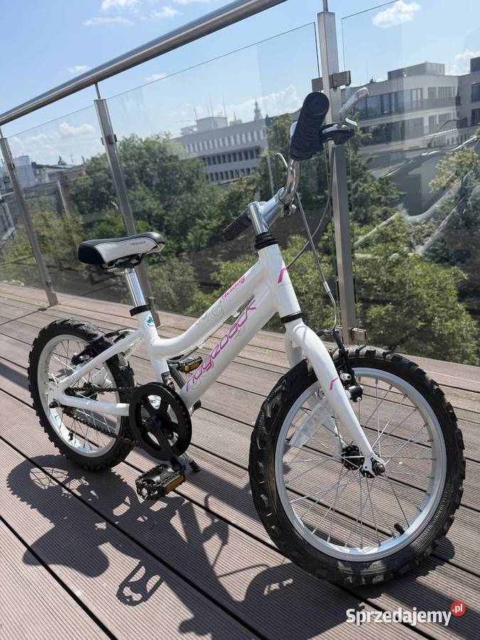 Biały rower dziecięcy aluminiowy lekki Dziecięce Kraków