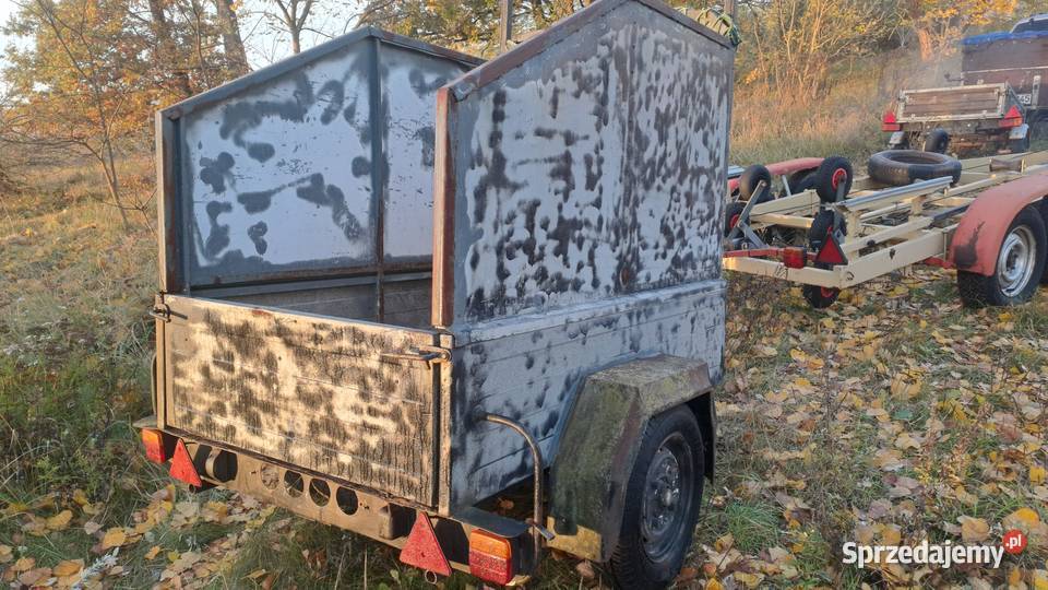 Przyczepa dmc 500 z hamulcem najazdowym lubuskie Żary