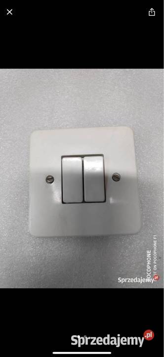 Wyłącznik podwójny firmy Ospel 6A 250V Kw 80