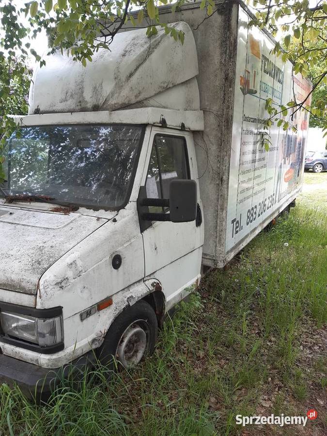 Fiat Ducato kontener 55 m trzy osiowy 80KM Motoryzacja Wrocław