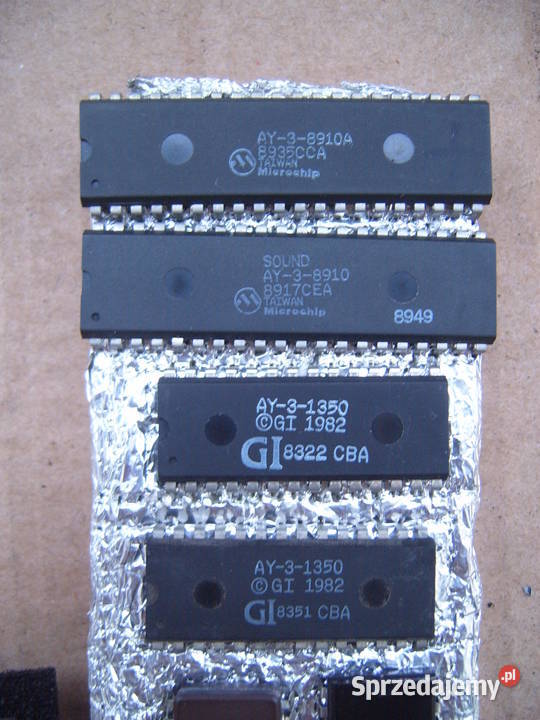 AY38910A AY31350 sound chip 8935CCA 8917CEA 1982 dolnośląskie Wrocław
