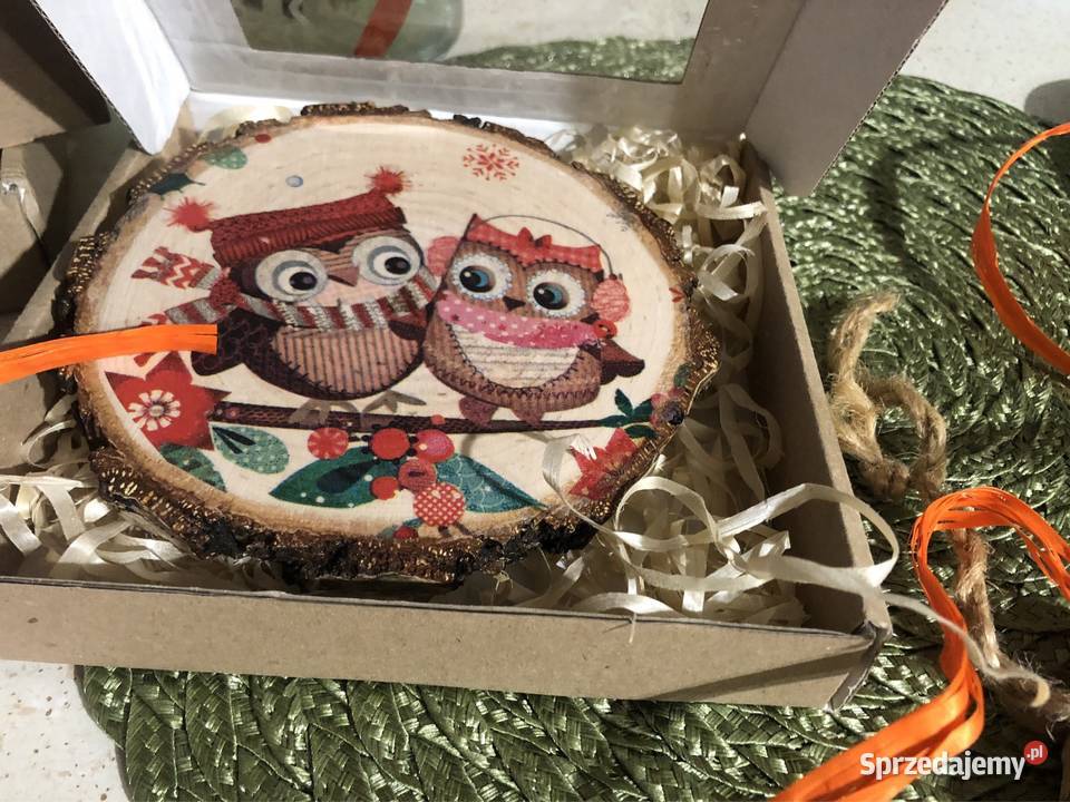 Box prezentowy podstawkamagnes zawieszka