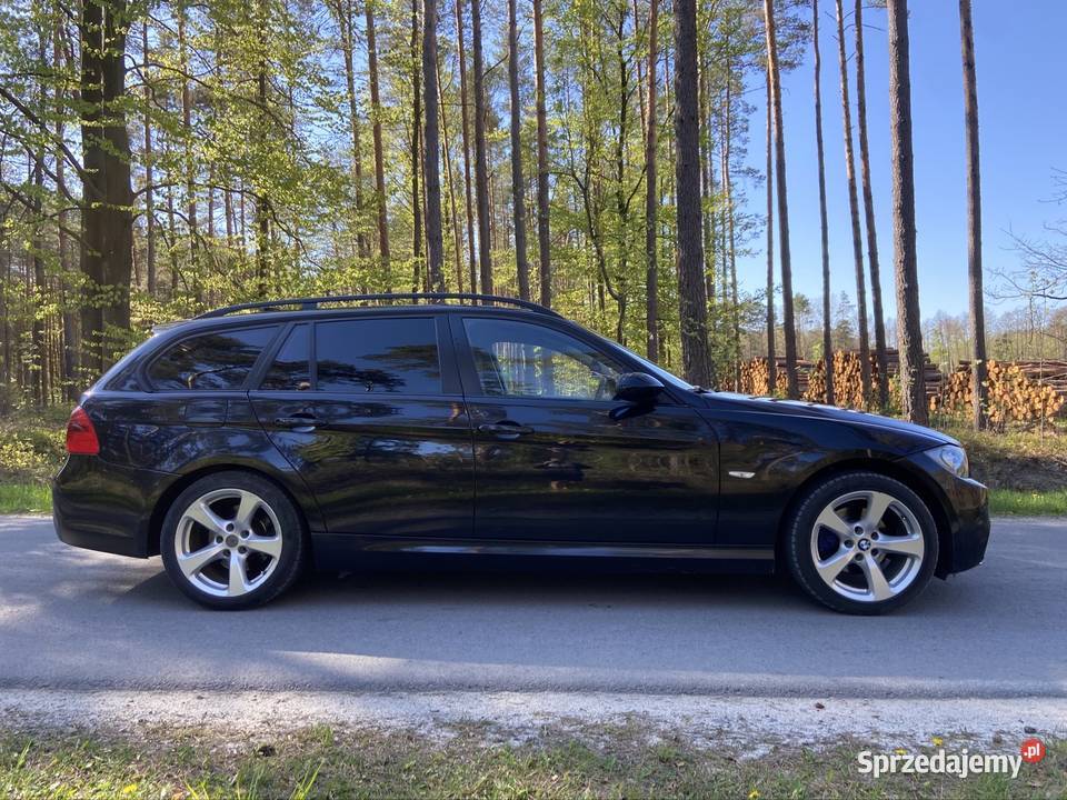 BMW E91 czarny