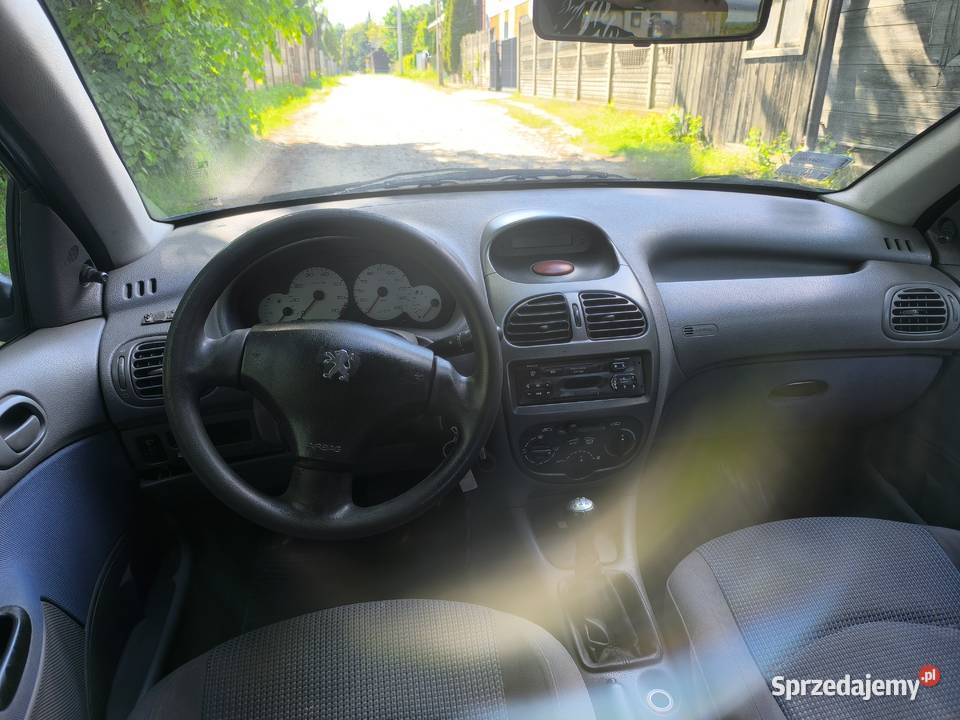 Peugeot 206 LPG niski przebieg długie opłaty benzyna+LPG Zgierz