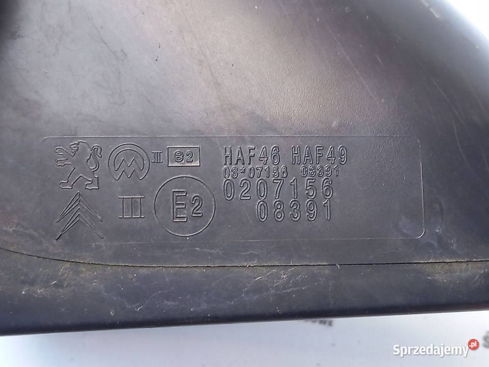 CITROEN DS3 11r lusterko lewe HAF46 HAF49 Kielce