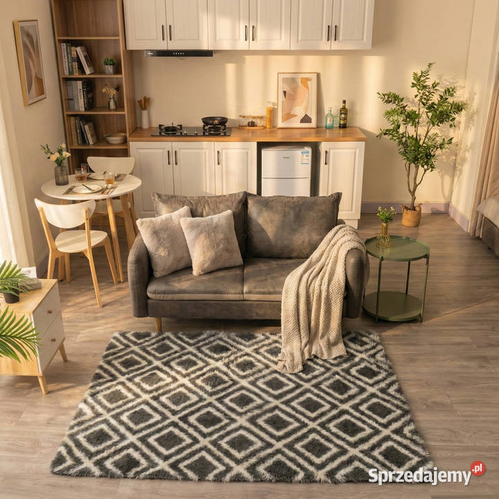 Dywan do salonu shaggy DECOR antypoślizgowy