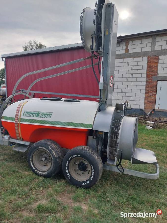 Opryskiwacz sadowniczy Induma Turbo Twin 1500L