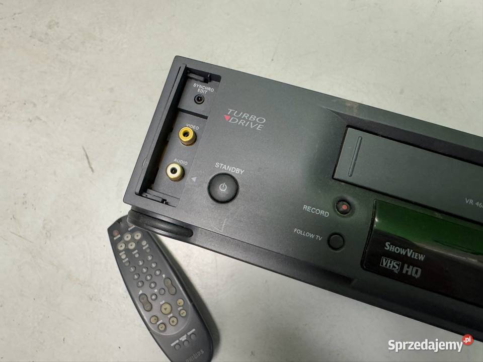 Magnetowid video Philips turbo drive oryginalny mazowieckie sprzedam