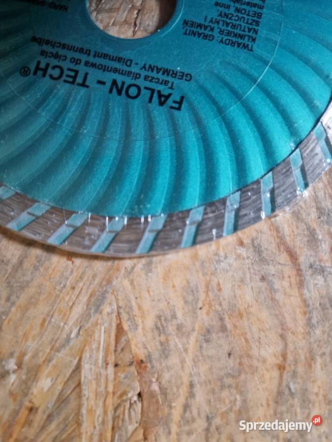 TARCZA DIAMENTOWA TURBO KAMIEŃ KLINKIER 125222mm Pozostałe wielkopolskie sprzedam