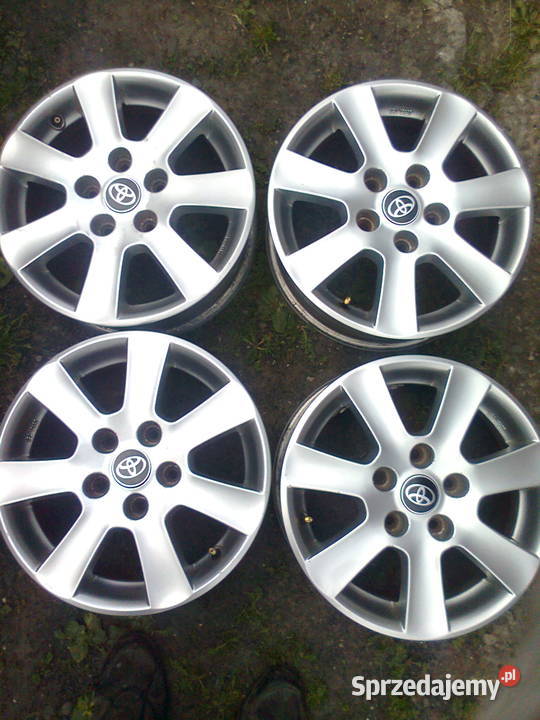felgi aluminiowe 15 Toyota Auris Yaris Carolla Felgi Jarosław