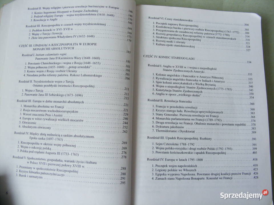 Historia czasów nowożytnych Historia Poznać historia