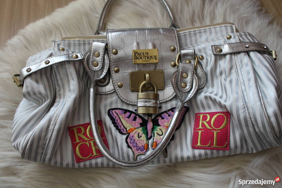 PAULS BOUTIQUE FIRMOWA DUŻA TORBA LOGO mazowieckie Warszawa