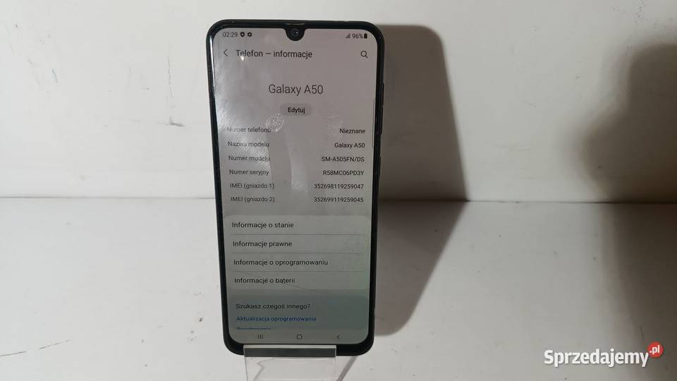 Smartfon SAMSUNG Galaxy A50 4128GB Katowice