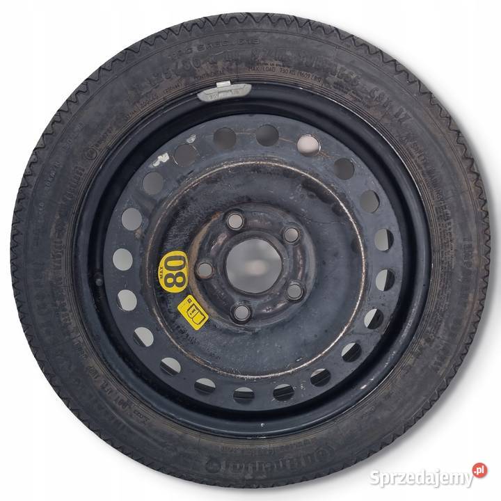 KOŁO DOJAZDOWE Opel Insignia A 12580 R16 5x120 Samochodowe Chełm