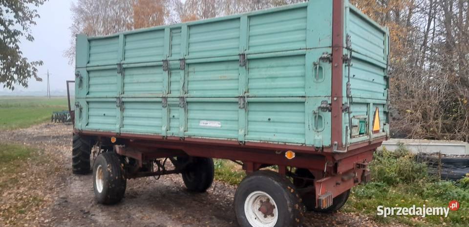 Przyczepa wywrotka nieuszkodzony Tczów