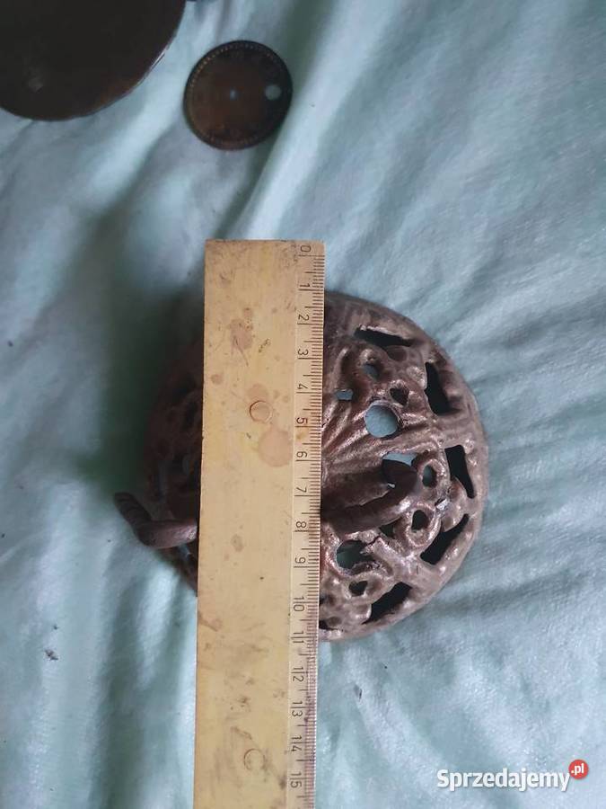 Osłona lampy wiszącej żyrandola antyk uszy Warszawa