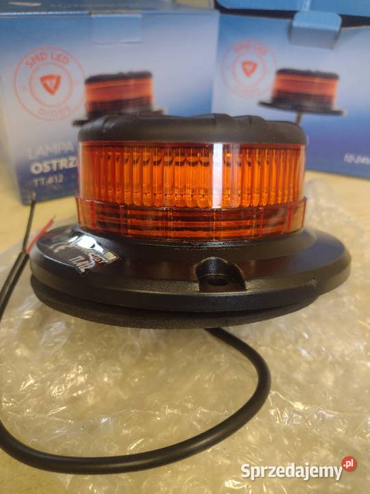 Lampa Ostrzegawcza LED 1224 na śrubę UFO 3 Lampy ostrzegawcze, koguty