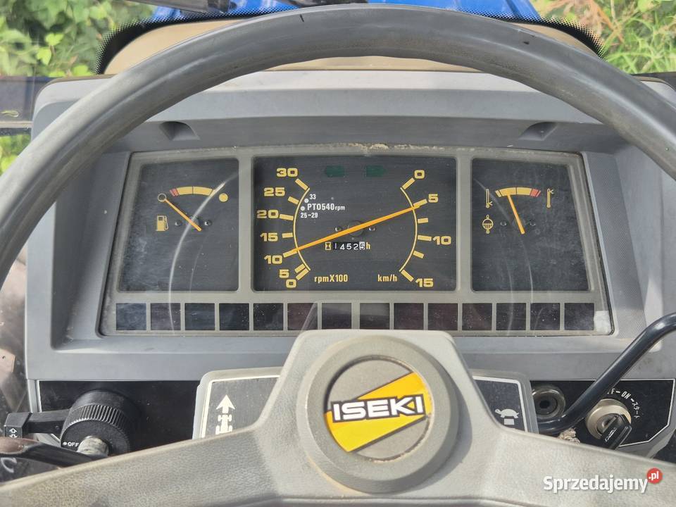 Traktorek Iseki TK29F 29 4x4 Wspomaganie Rolnictwo Małuszyn