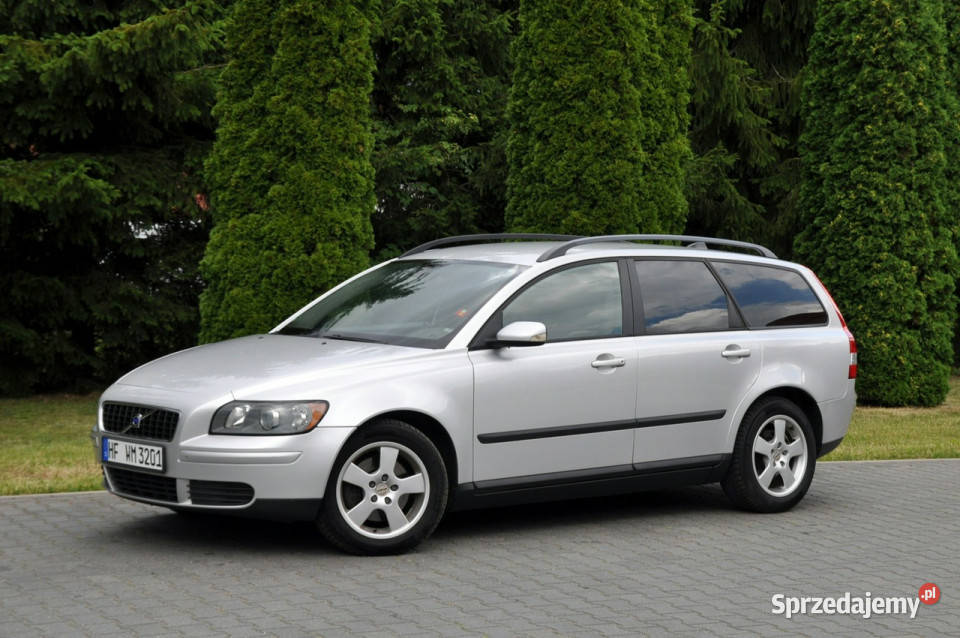 Volvo V50 24Benzyna140WelurRelingI Rok produkcji 2005