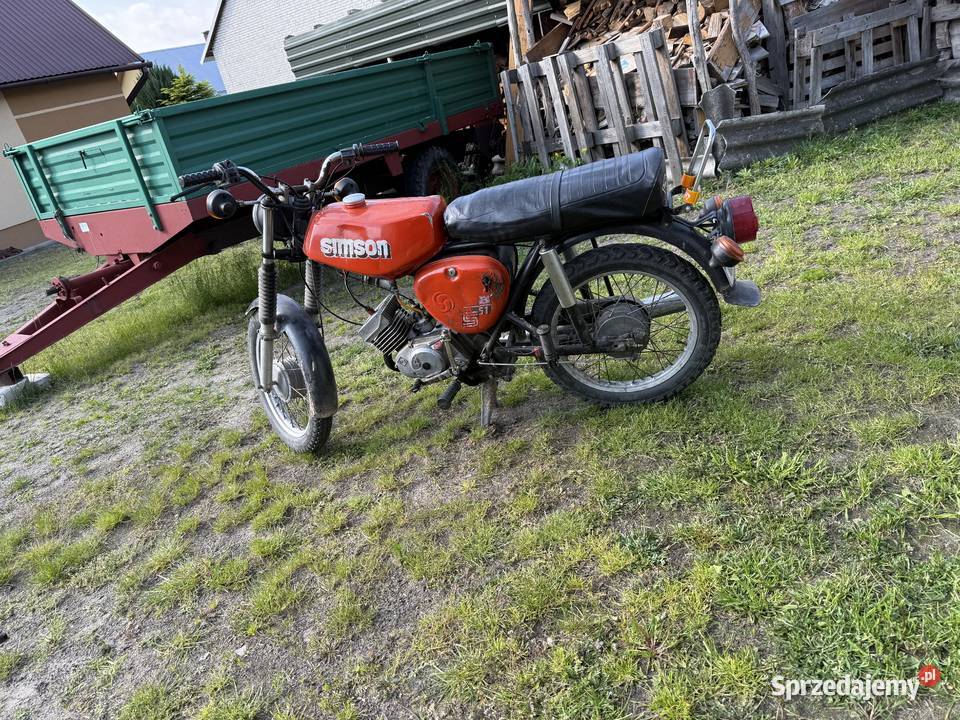 Simson s51 1986 podkarpackie Leżajsk