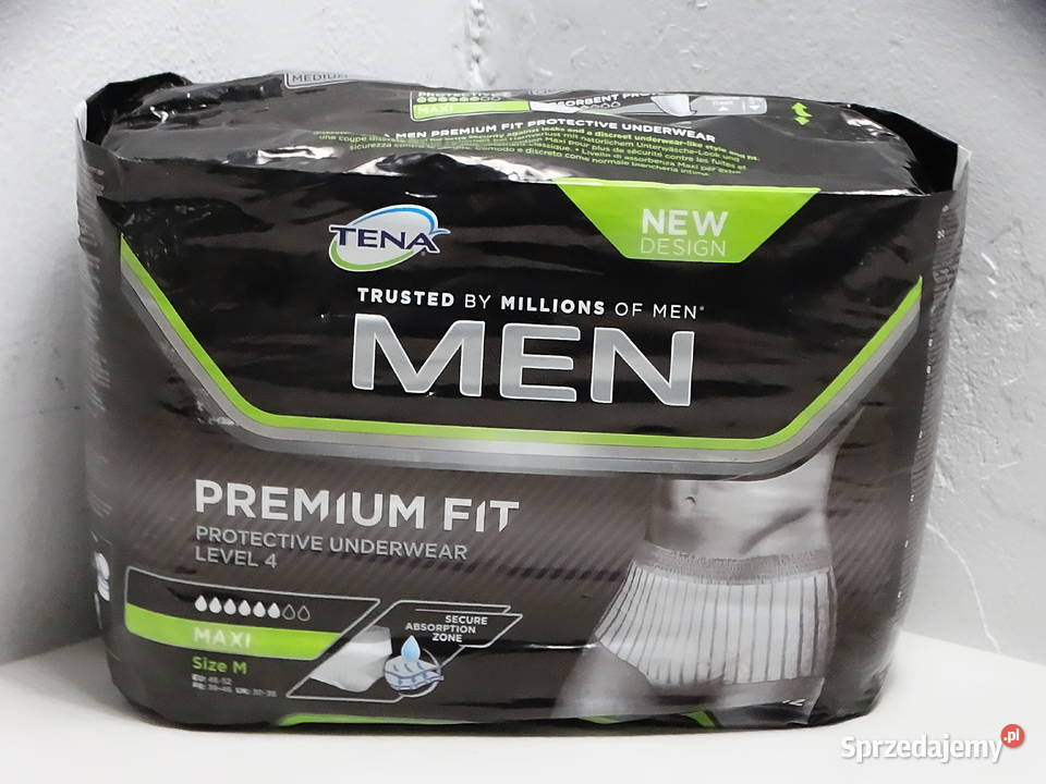 Majtki Chłonne Męskie TENA Men Premium Fit Level Biłgoraj